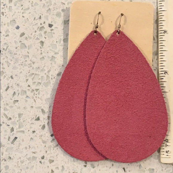 Nickel and Suede azalea pink suede in size Large - Picture 2 of 4